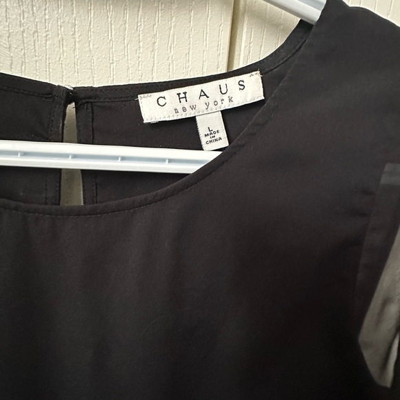 CHAUS NEW YORK Black Blouse - Picture 3 of 4